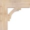 Ekena Millwork Merced Block Smooth Bracket, Douglas Fir, 5 1/2"W x 22"D x 22"H BKT06X22X22MRC05SDF - alternate 3